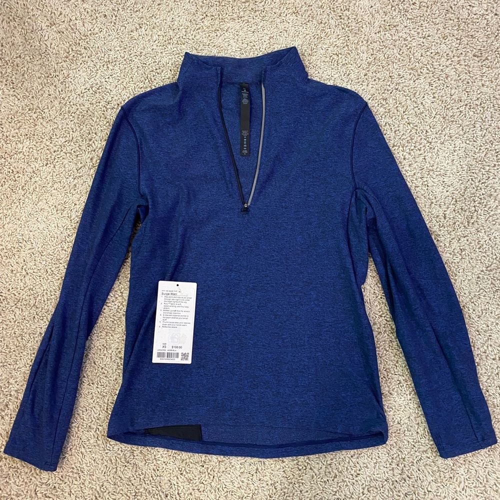 Lululemon Surge Warm Half Zip